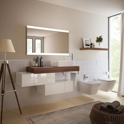 BIDEU STRADA II SUSPENDAT, 54X36,  FIXARE COMPLET ASCUNSA